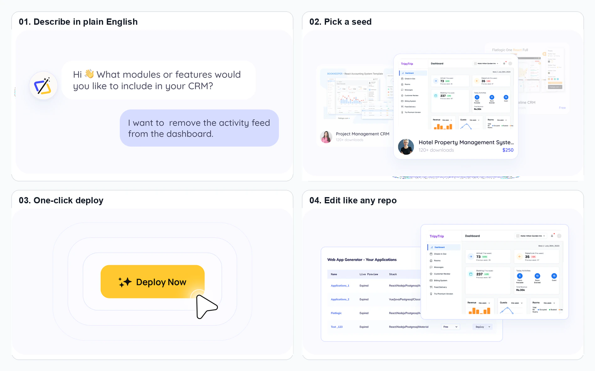 AppWizzy official workflow screenshots collage