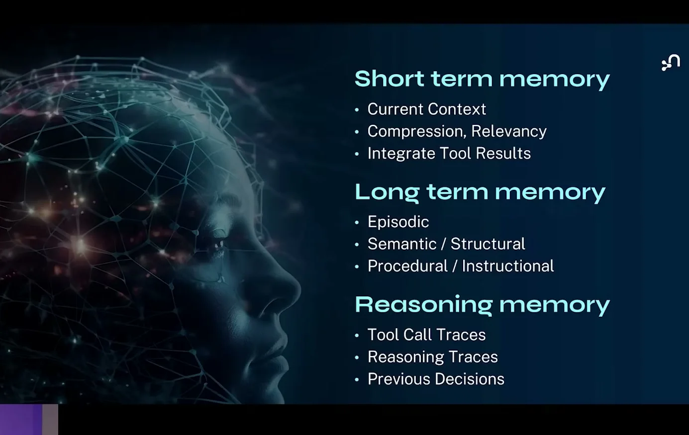 Context graph memory types from Stephen Chin talk