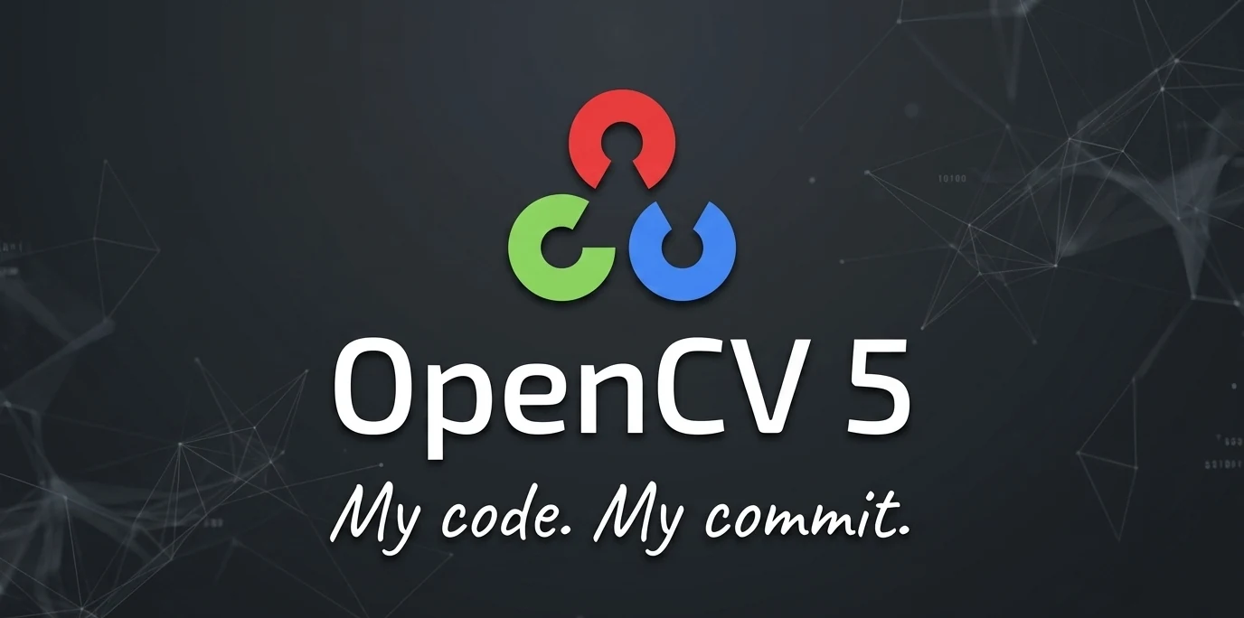 OpenCV 5 공식 발표 이미지