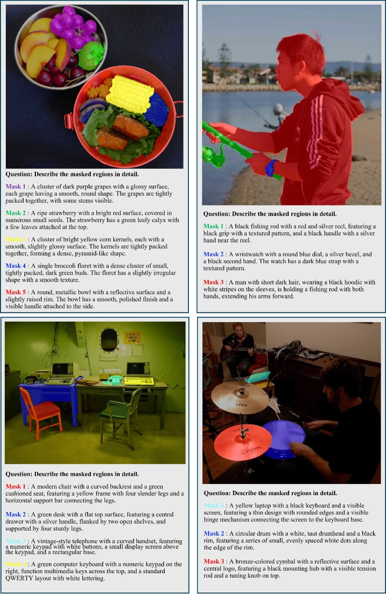 PerceptionDLM qualitative examples