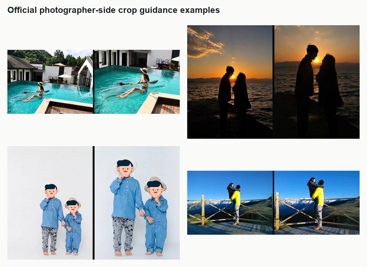 ShutterMuse photographer guidance examples